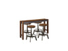 Torjin Counter Height Dining Table and 4 Barstools Royal Furniture