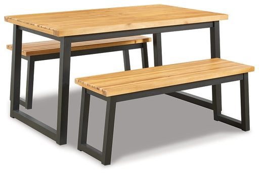 Town Wood Dining Table Set (3/CN) Royal Furniture