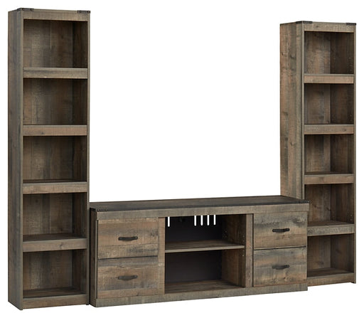 Trinell 3-Piece Entertainment Center Royal Furniture