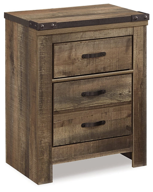 Trinell Two Drawer Night Stand Royal Furniture