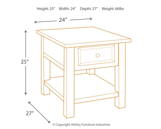 Tyler Creek 2 End Tables Royal Furniture