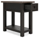 Tyler Creek Chair Side End Table Royal Furniture