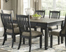 Tyler Creek Dining Table and 4 Chairs Royal Furniture