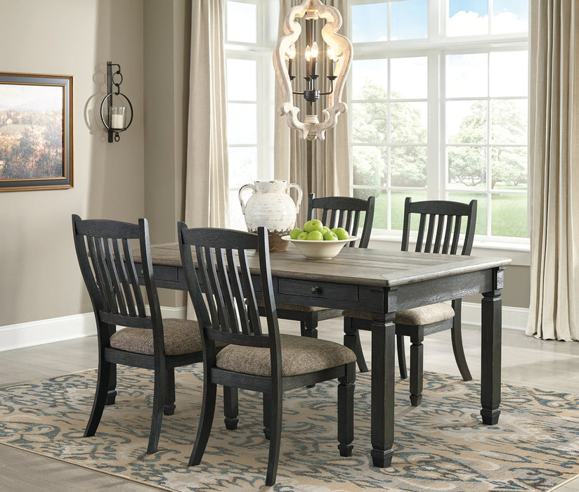 Tyler Creek Dining Table and 4 Chairs Royal Furniture