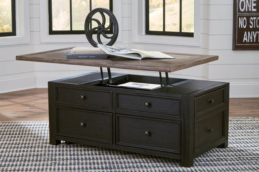 Tyler Creek Lift Top Cocktail Table Royal Furniture