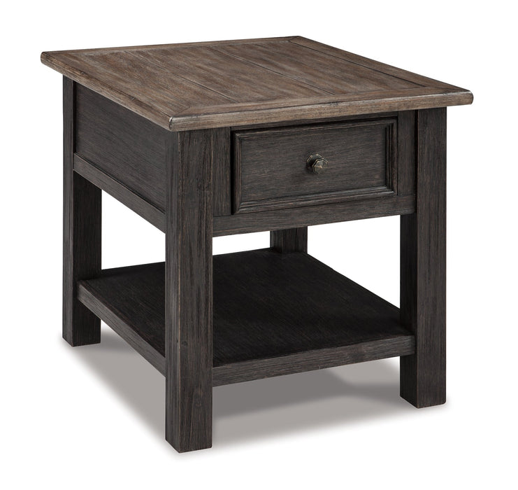 Tyler Creek Rectangular End Table Royal Furniture