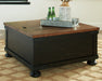 Valebeck Coffee Table with 2 End Tables Royal Furniture