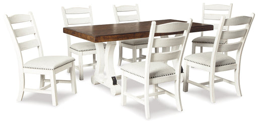 Valebeck Dining Table and 6 Chairs Royal Furniture