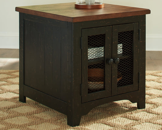 Valebeck Rectangular End Table Royal Furniture