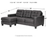 Venaldi Sofa Chaise Queen Sleeper Royal Furniture