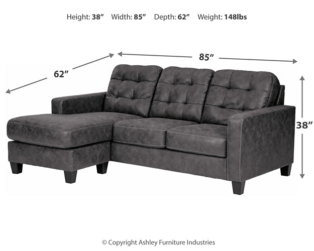 Venaldi Sofa Chaise Royal Furniture