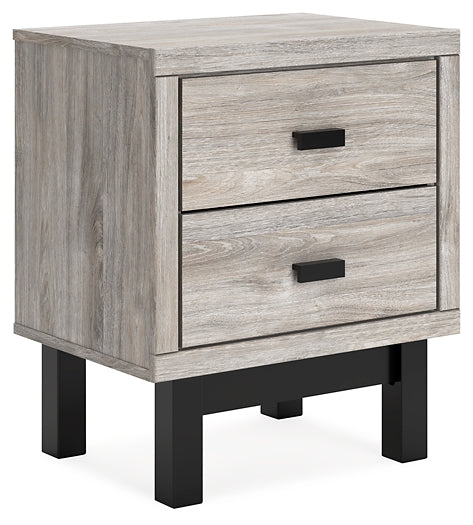 Vessalli Two Drawer Night Stand Royal Furniture