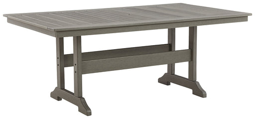 Visola RECT Dining Table w/UMB OPT Royal Furniture