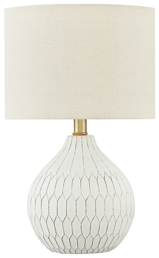 Wardmont Ceramic Table Lamp (1/CN) Royal Furniture