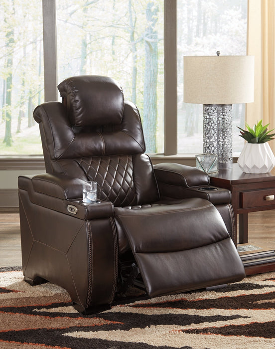 Warnerton PWR Recliner/ADJ Headrest Royal Furniture