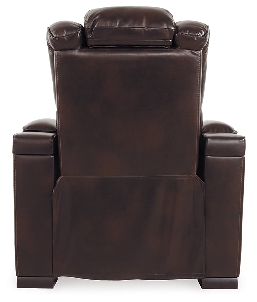 Warnerton PWR Recliner/ADJ Headrest Royal Furniture