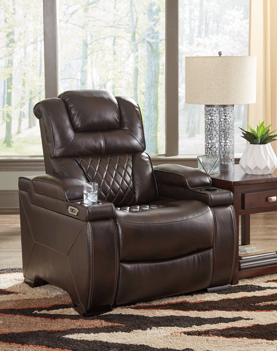 Warnerton PWR Recliner/ADJ Headrest Royal Furniture