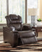 Warnerton PWR Recliner/ADJ Headrest Royal Furniture