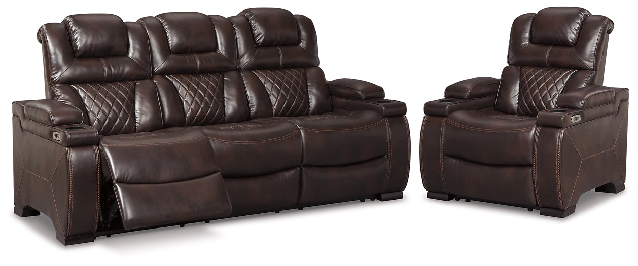 Warnerton Sofa and Recliner Royal Furniture