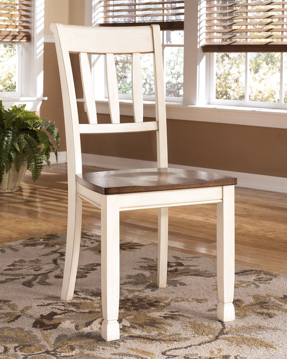 Whitesburg Dining Table and 4 Chairs Royal Furniture