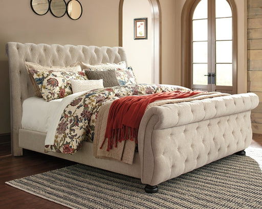 Willenburg Queen Upholstered Sleigh Bed Royal Furniture