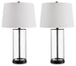 Wilmburgh Glass Table Lamp (2/CN) Royal Furniture