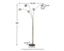 Winter Metal Arc Lamp (1/CN) Royal Furniture