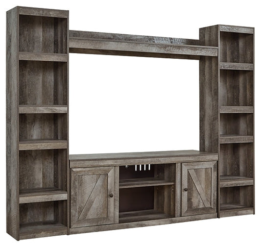 Wynnlow 4-Piece Entertainment Center Royal Furniture