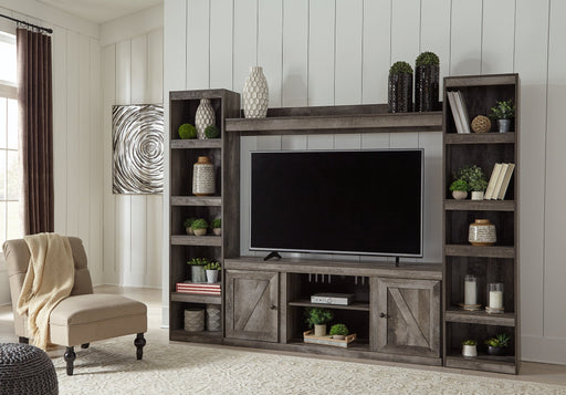 Wynnlow 4-Piece Entertainment Center Royal Furniture