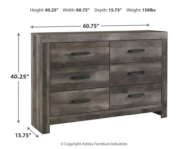 Wynnlow King Panel Bed with Dresser Royal Furniture