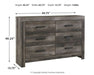 Wynnlow King Panel Bed with Dresser Royal Furniture