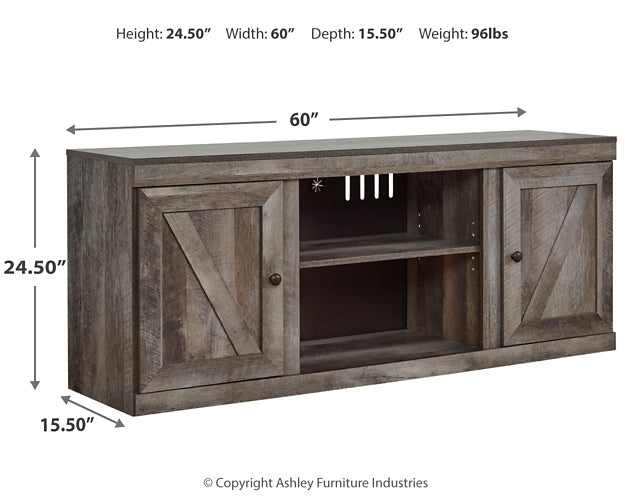 Wynnlow LG TV Stand w/Fireplace Option Royal Furniture