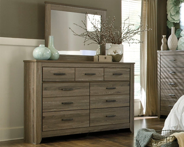 Zelen Dresser and Mirror Royal Furniture