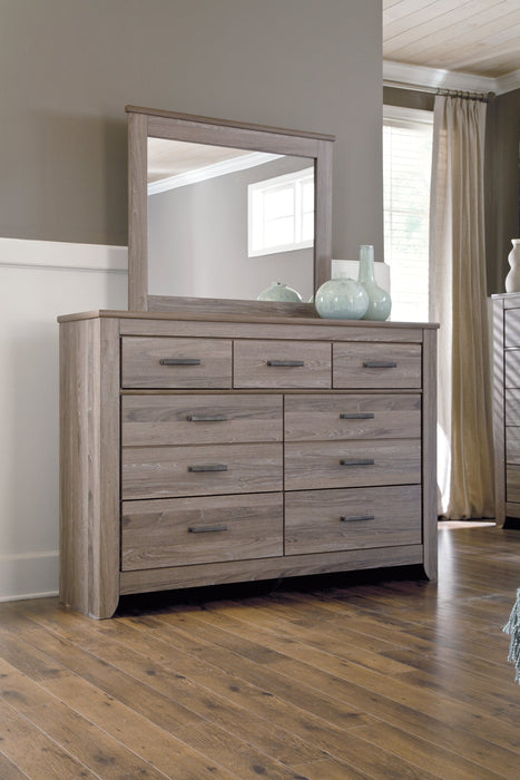 Zelen Dresser and Mirror Royal Furniture