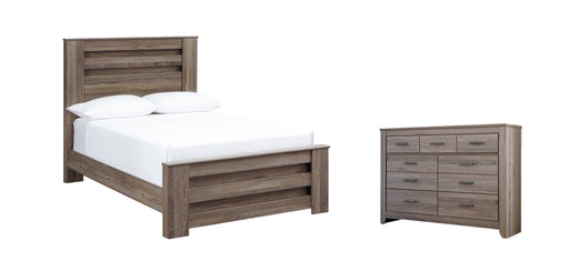 Zelen Full Panel Bed with Dresser Royal Furniture