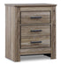 Zelen Full Panel Bed with Mirrored Dresser, Chest and Nightstand Royal Furniture