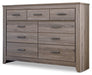 Zelen Full Panel Headboard with Dresser Royal Furniture