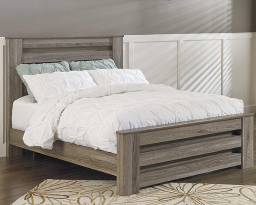 Zelen Queen Panel Bed with Dresser Royal Furniture