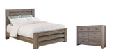 Zelen Queen Panel Bed with Dresser Royal Furniture