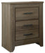 Zelen Two Drawer Night Stand Royal Furniture