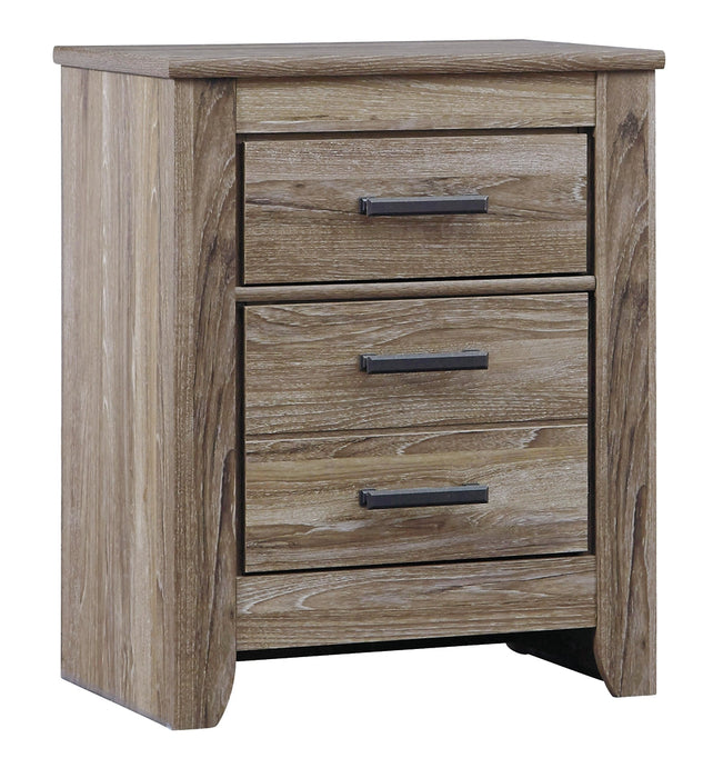 Zelen Two Drawer Night Stand Royal Furniture