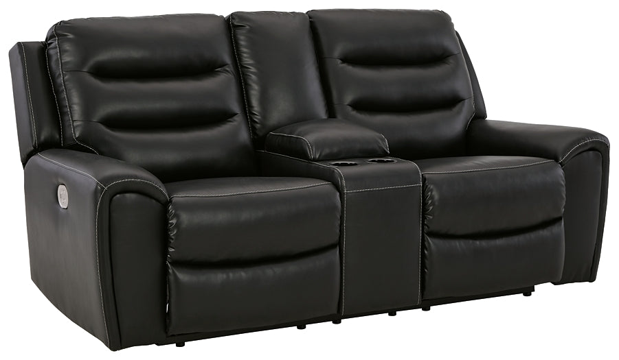 Warlin PWR REC Loveseat/CON/ADJ HDRST