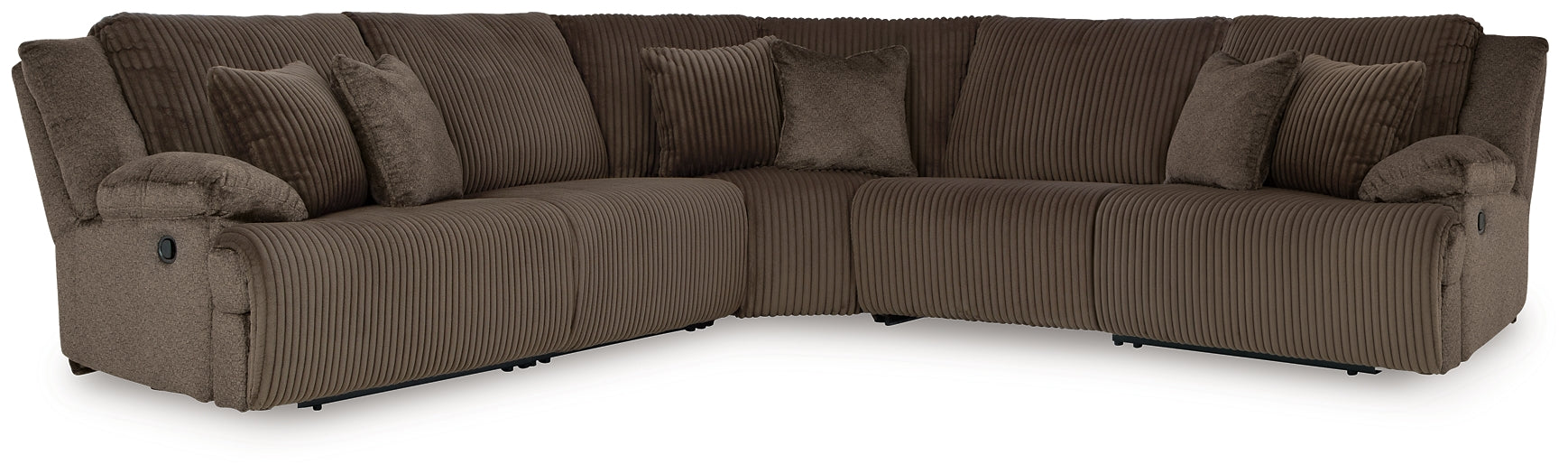 Top Tier 5-Piece Sectional with Recliner