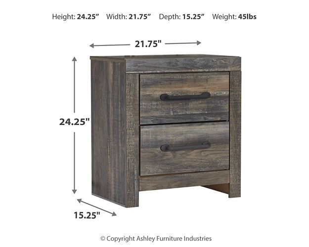 Drystan Queen Panel Bed with Dresser and Nightstand