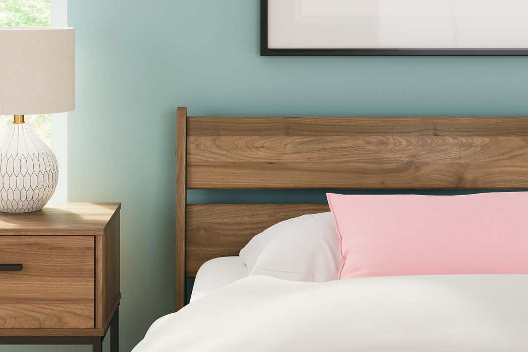 Deanlow Twin Panel Headboard with Nightstand