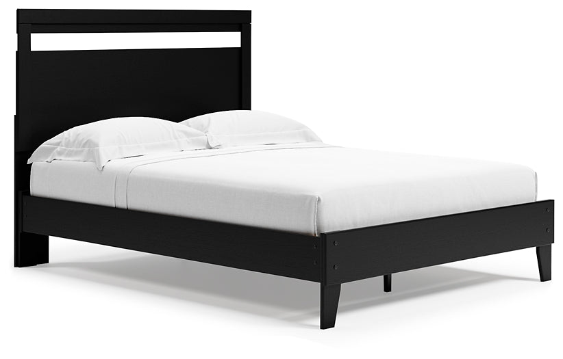 Finch Queen Panel Platform Bed with Dresser