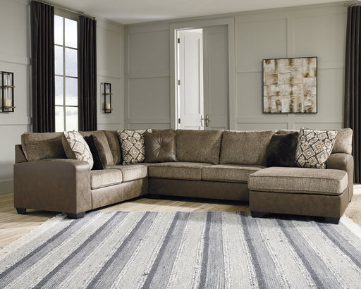 Abalone 3-Piece Sectional with Chaise Royal Furniture