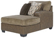 Abalone 3-Piece Sectional with Ottoman Royal Furniture