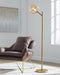 Abanson Metal Floor Lamp (1/CN) Royal Furniture