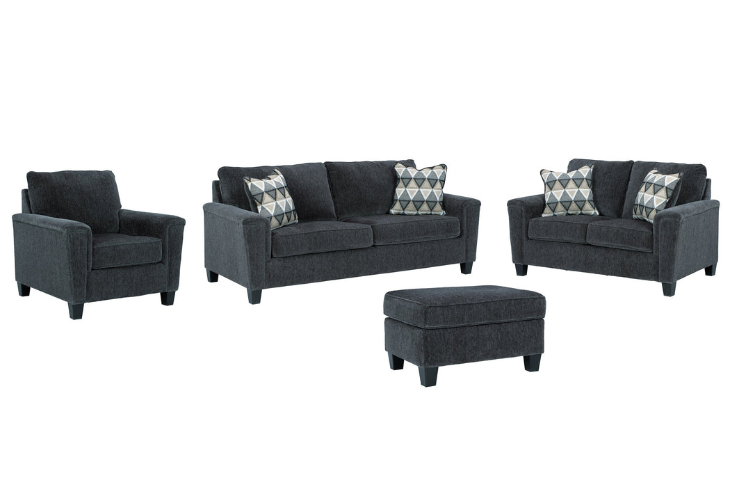 Abinger Sofa, Loveseat, Chair and Ottoman Royal Furniture